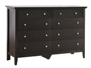 Glory Furniture Hammond elegant casual dresser with multiple drawers, suitable for any room, in a stylish modern design.