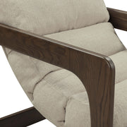 Palma - Textured Weave Accent Chair With Brown Base - R&R Furniture Gallery (Fountain Valley, CA)