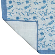 Set of TOV Furniture Dolce placemat sets with elegant fabric tablecloths and matching placemats for dining table decor.