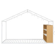 Bed House Frame With Shelves And Lights - R&R Furniture Gallery (Fountain Valley, CA)