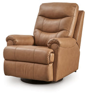 Flynwood - Swivel Glider Recliner - R&R Furniture Gallery (Fountain Valley, CA)