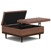 Mariah - Upholstered Lift Top Table Storage Ottoman - R&R Furniture Gallery (Fountain Valley, CA)