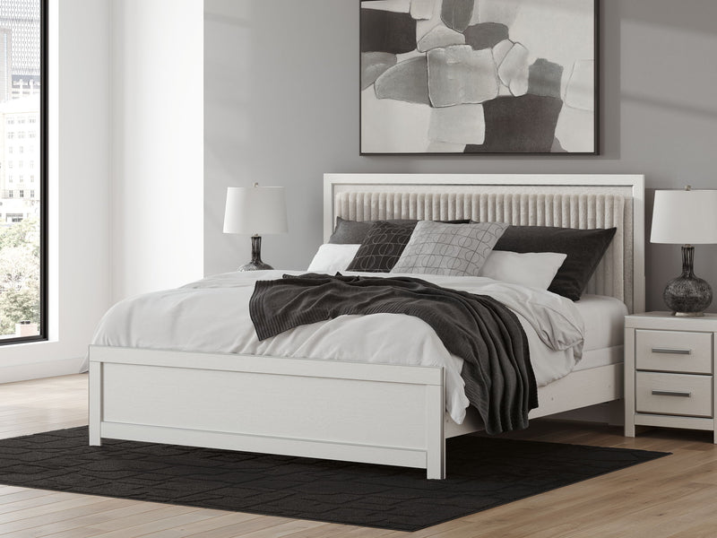 Zuraleus - Upholstered Panel Bed - R&R Furniture Gallery (Fountain Valley, CA)