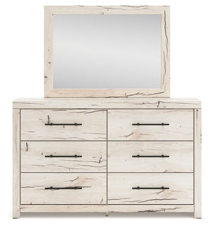 Lawroy - Dresser And Mirror - Light Natural - R&R Furniture Gallery (Fountain Valley, CA)