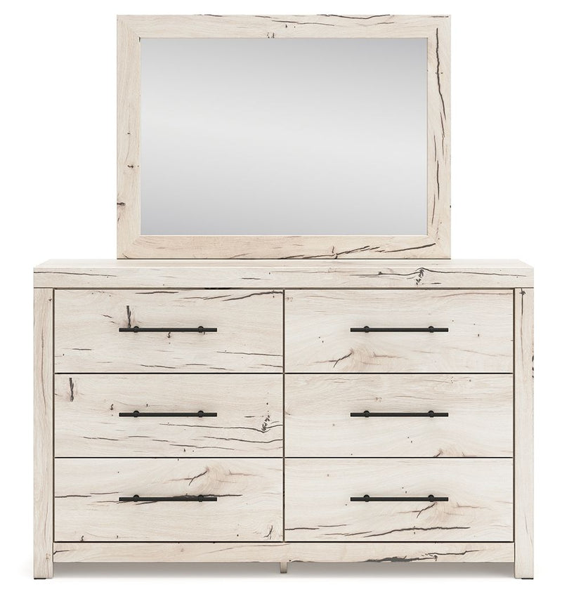 Lawroy - Dresser And Mirror - Light Natural - R&R Furniture Gallery (Fountain Valley, CA)