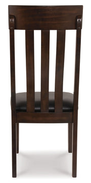 Haddigan - Dining UPH Side Chair (Set of 2) - Dark Brown - R&R Furniture Gallery (Fountain Valley, CA)