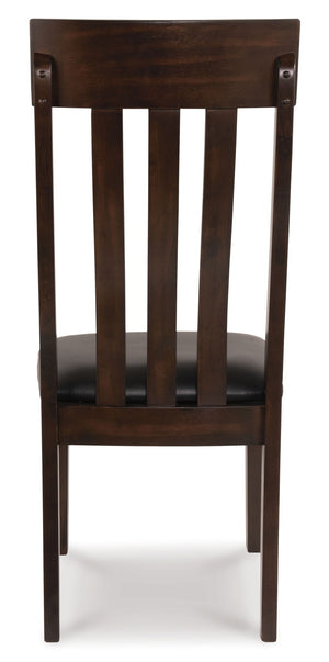 Haddigan - Dining UPH Side Chair (Set of 2) - Dark Brown - R&R Furniture Gallery (Fountain Valley, CA)