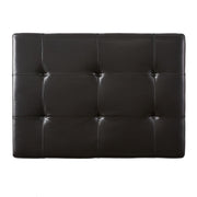 Chatham - Ottoman With Drawer Leather Storage Solution - Dark Coffee - R&R Furniture Gallery (Fountain Valley, CA)