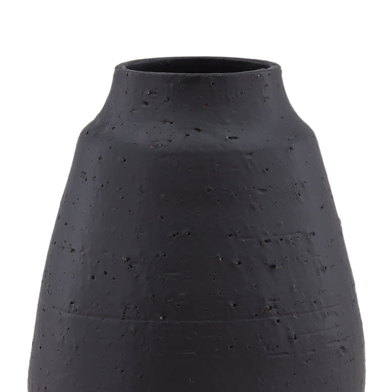 Gannon - Vase - Black