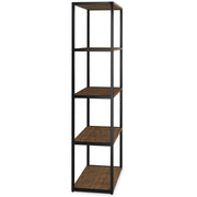 Ralston - Bookcase - Rustic Natural Aged Brown - R&R Furniture Gallery (Fountain Valley, CA)