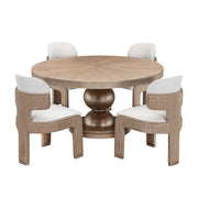 West Kensington - Round Dining Table - R&R Furniture Gallery (Fountain Valley, CA)