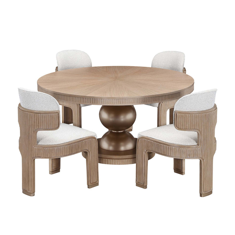West Kensington - Round Dining Table - R&R Furniture Gallery (Fountain Valley, CA)