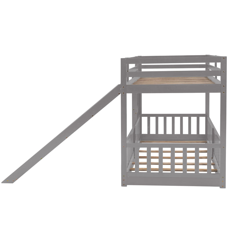 Functional Bunk Bed & Convertible Ladder And Slide - R&R Furniture Gallery (Fountain Valley, CA)