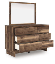 Chirason - Dresser And Mirror - Brown - R&R Furniture Gallery (Fountain Valley, CA)