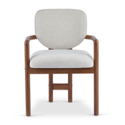 Upholstered Arm Dining Chairs (Set of 2) - R&R Furniture Gallery (Fountain Valley, CA)