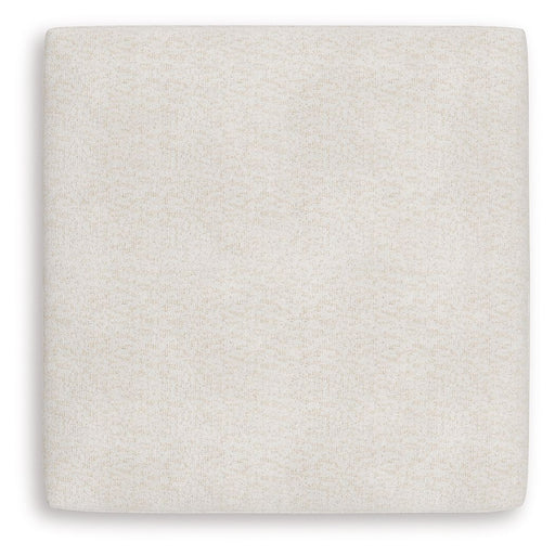Donelson Creek - Oversized Accent Ottoman - Vanilla - R&R Furniture Gallery (Fountain Valley, CA)