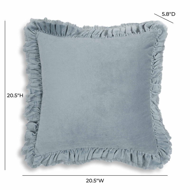 Alessia - Velvet Pillow - R&R Furniture Gallery (Fountain Valley, CA)