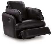 Modmax II - Swivel Glider Recliner - Black - R&R Furniture Gallery (Fountain Valley, CA)