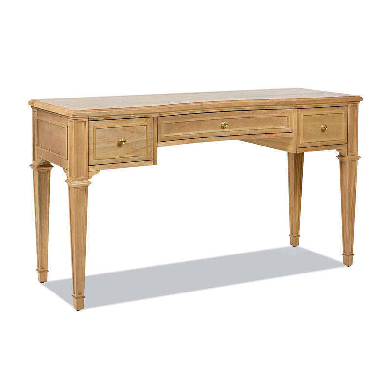 Dauphin - 3 Drawer Executive Desk - R&R Furniture Gallery (Fountain Valley, CA)