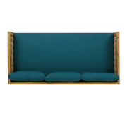 Claremont - 3 Seater Daybed Teak Acacia Wood Water Resistant Cushions - R&R Furniture Gallery (Fountain Valley, CA)