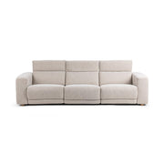 Beige Knoxville 3-piece stationary sectional by Classic Home with plush cushions and modern design in a living room setting.