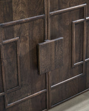 Cato - Accent Cabinet - Dark Brown - R&R Furniture Gallery (Fountain Valley, CA)