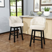 360 Degree Swivel Bar Stool With Stunning Nailhead Trim (Set of 2) - R&R Furniture Gallery (Fountain Valley, CA)