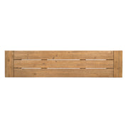Outdoor Bench With Slat Panel Design And Acacia Wood Frame - R&R Furniture Gallery (Fountain Valley, CA)