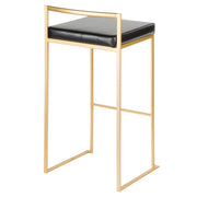 Lumi Source Fuji contemporary glam barstool with quality construction, featuring sleek design and stylish seating.