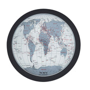 Boli - End Table - Black & Map Glass - R&R Furniture Gallery (Fountain Valley, CA)