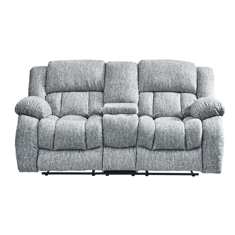 Stonic - Console Reclining Loveseat - R&R Furniture Gallery (Fountain Valley, CA)