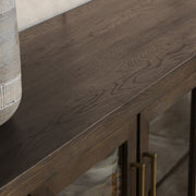 Bradley - Solid Wood Cabinet - R&R Furniture Gallery (Fountain Valley, CA)