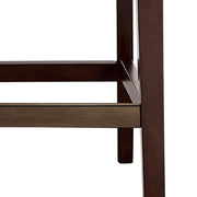 Tufted Counter Stool With Button Tufted Back - Tan - R&R Furniture Gallery (Fountain Valley, CA)