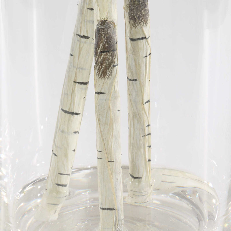 Nigra - Birch Vase Centerpiece - Green