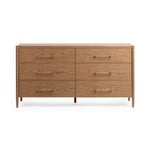 Classic Home Alisen 6-drawer dresser in Napa Grove finish, showing sleek wood construction and modern storage design.