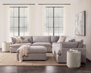 Caplan - 6 Piece Modular Sectional With Ottoman - R&R Furniture Gallery (Fountain Valley, CA)