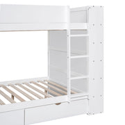 Bunk Bed With 2 Drawers And Multi Layer Cabinet - R&R Furniture Gallery (Fountain Valley, CA)