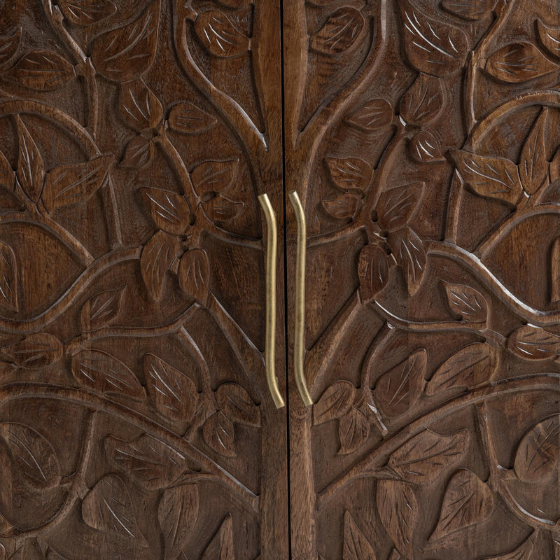 Albero - 6 Door Cabinet - Kona Brown