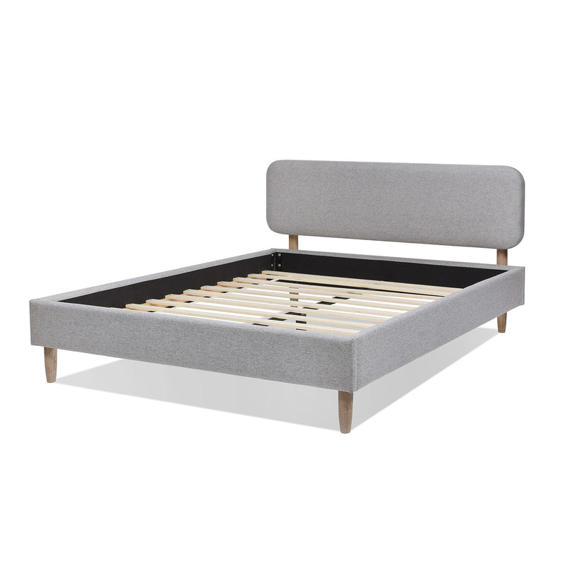 Diego - Low Upholstered Platform Bed - R&R Furniture Gallery (Fountain Valley, CA)