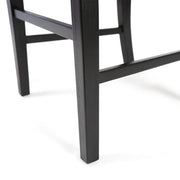 Noble House Plethora dining chairs set of 2 with X-shaped back design, wooden seats, and sturdy frame for modern dining rooms.