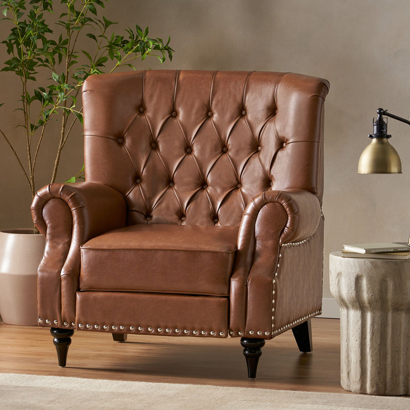 Classic Style Push Back Chair - R&R Furniture Gallery (Fountain Valley, CA)
