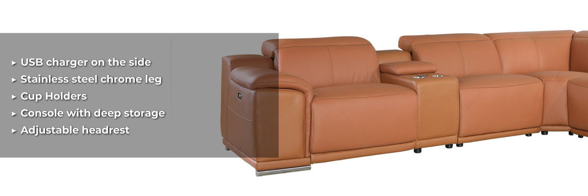 9762 - Power Reclining Sectional - R&R Furniture Gallery (Fountain Valley, CA)