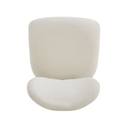 Modern Upholstered Dining Chairs With Metal Legs (Set of 2) - Beige - R&R Furniture Gallery (Fountain Valley, CA)