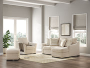 Benchcraft® Lango 2-piece living room set with a sofa and armchair, featuring modern upholstery and plush cushions.