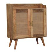 Larissa - T Bar Raised Cabinet - Brown - R&R Furniture Gallery (Fountain Valley, CA)
