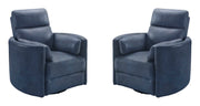 Parker Living Radius Power Swivel Glider Recliner chair set with plush upholstery and modern design, featuring a smooth swivel and recline function.