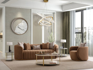 Ariana - Velvet Loveseat - R&R Furniture Gallery (Fountain Valley, CA)