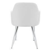 Dining Side Chair, Upholstered For Dining Room, Contemporary & Modern (Set of 2) - R&R Furniture Gallery (Fountain Valley, CA)