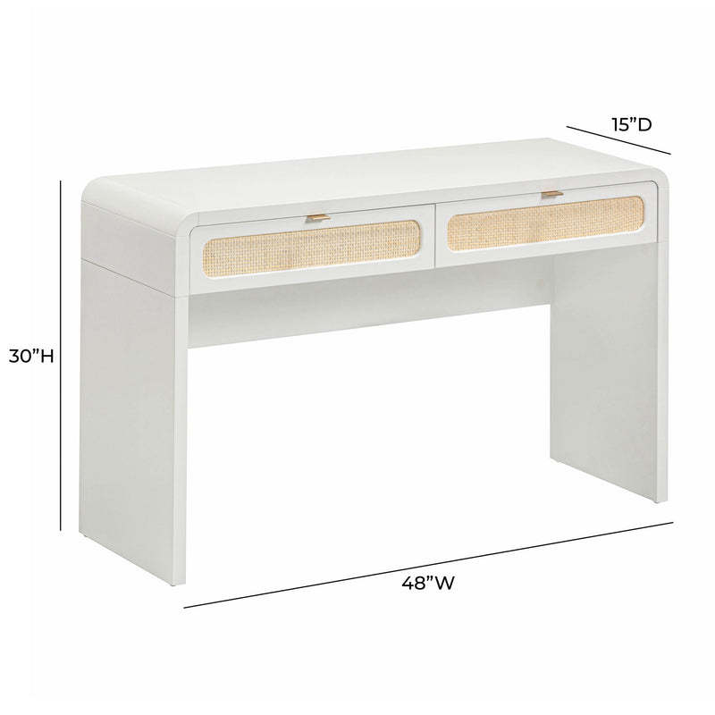 Patty - Rattan Console Desk - R&R Furniture Gallery (Fountain Valley, CA)