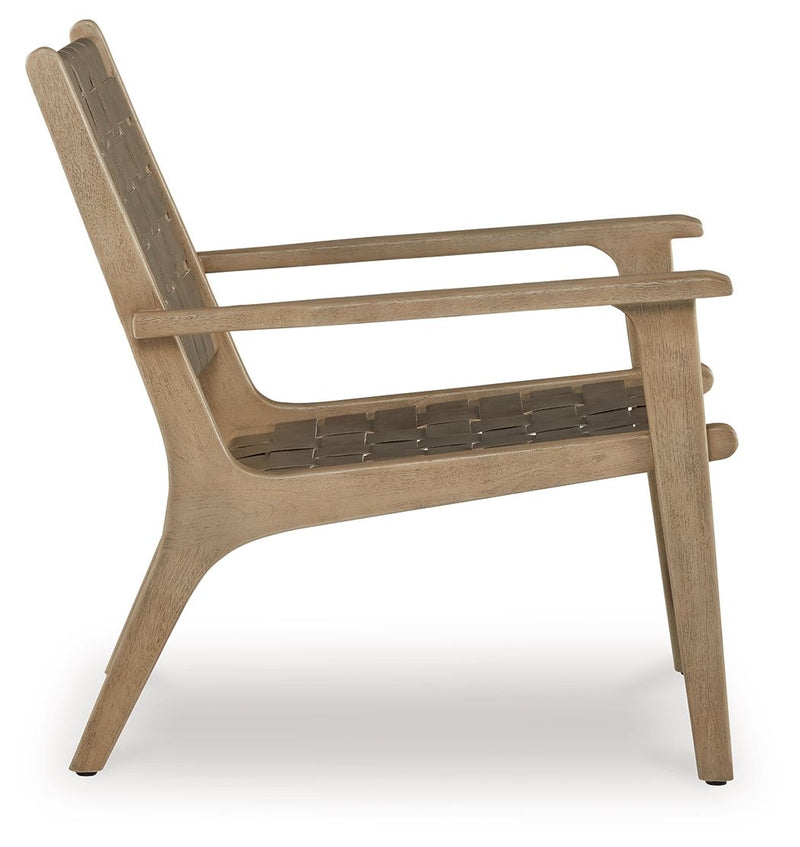Jameset - Accent Chair - Taupe - R&R Furniture Gallery (Fountain Valley, CA)